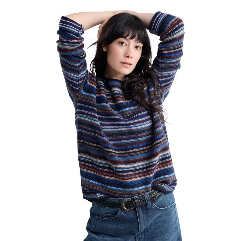 Seasalt Cornwall Fruity Jumper II Ripple Marks Jetty Multi image number 0